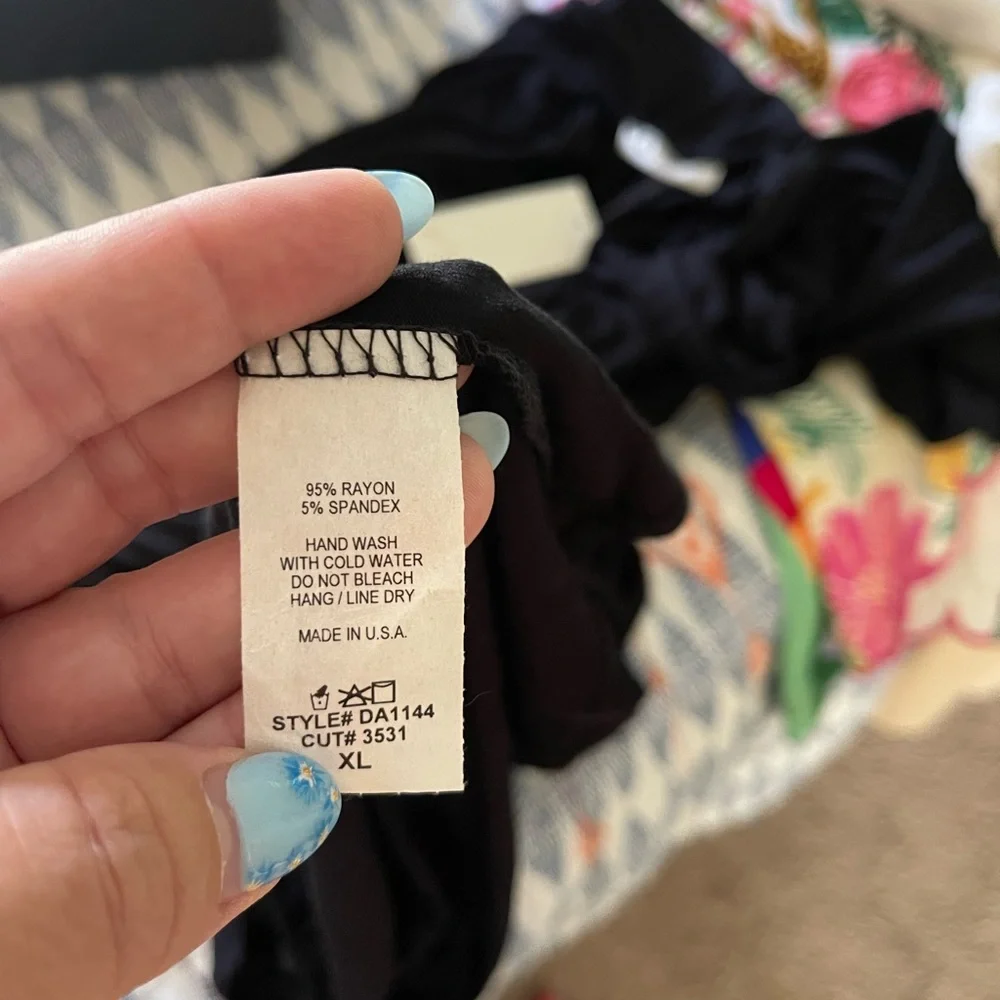 NWT BomBom lightweight black jumpsuit - Picture 3 of 5